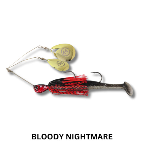 TT Torando + Twin Spin Rigged 3/4oz Spinnerbait TT Torando + Twin Spin Rigged 3/4oz Spinnerbait