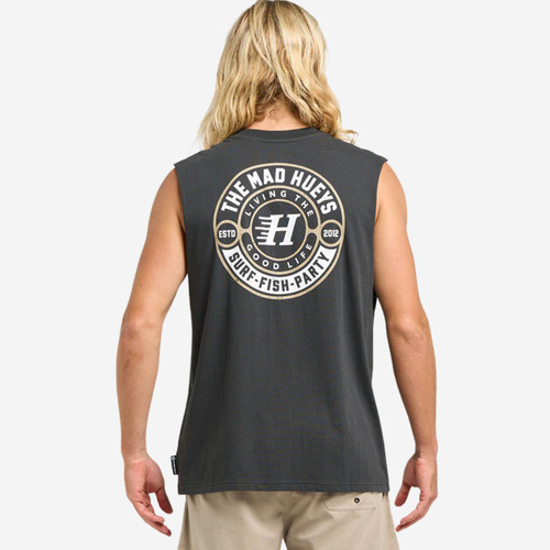 THE MAD HUEYS H SERIES | MUSCLE - VINTAGE BLACK