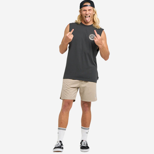 THE MAD HUEYS H SERIES | MUSCLE - VINTAGE BLACK