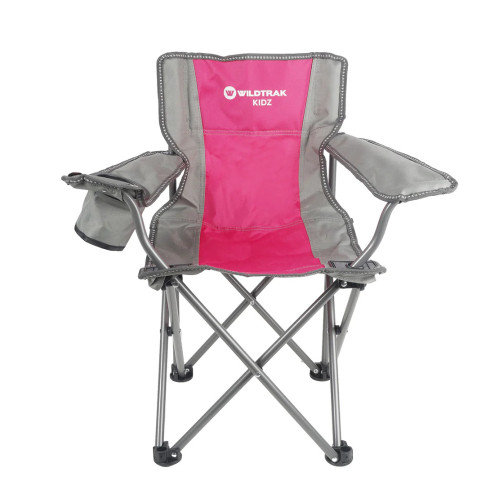 Wildtrak Kids Camp Chair Pink - 100kg Wildtrak Kids Camp Chair Pink - 100kg