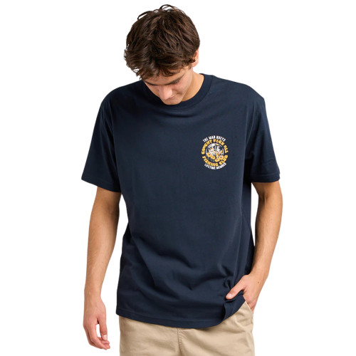 TROPIC CAUGHT FK ALL | SS TEE - NAVY