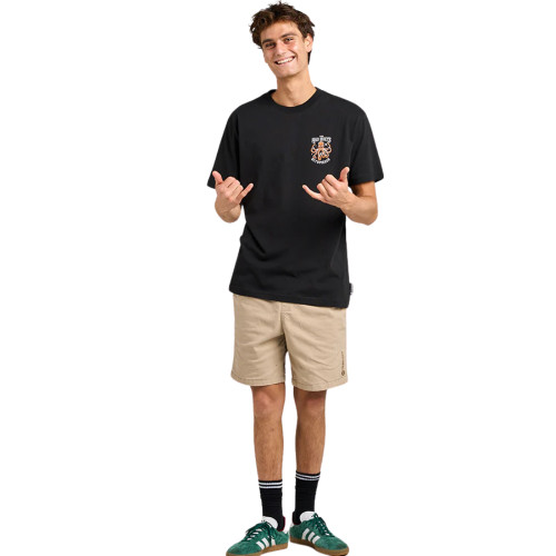 ANCHOR OCTOPISSED | SS TEE - BLACK