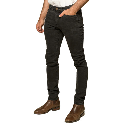 Ringers Western Austin Mens Slim Fit Jean - Black