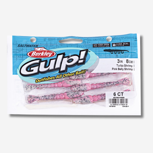 Berkley Gulp! Turbo Shrimp 3" Soft Plastic Lure Berkley Gulp! Turbo Shrimp 3" Soft Plastic Lure