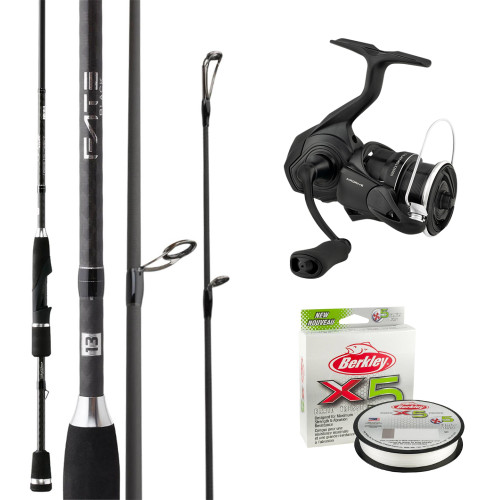 Daiwa TD Black 3000D / 13 Fishing Fate Black 702M 10-17lb