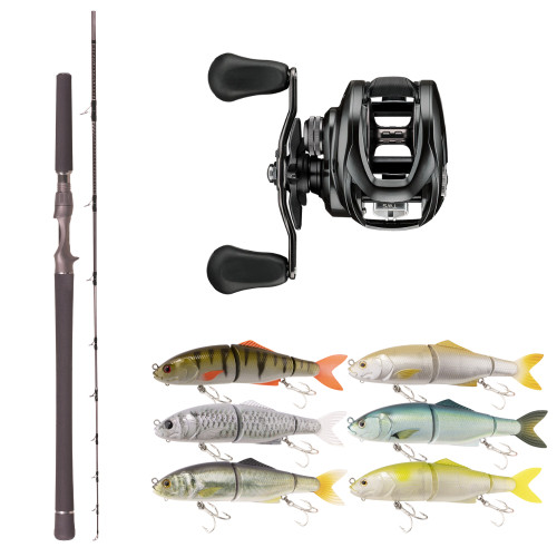 Daiwa Tatula 300H / Crucis Elite 7'0" 10-15kg Baitcast Combo + BONUS