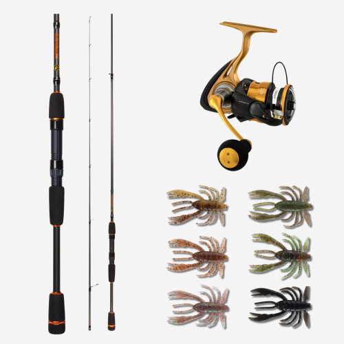 Daiwa Aird LT 2500 / TT Copperhead 702L 1-3kg Spinning Combo + Bundle Daiwa Aird LT 2500 / TT Copperhead 702L 1-3kg Spinning Combo + Bundle
