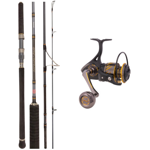 Penn Authority 8500HS / Battalion Solid Offshore 802XH PE 8 Combo