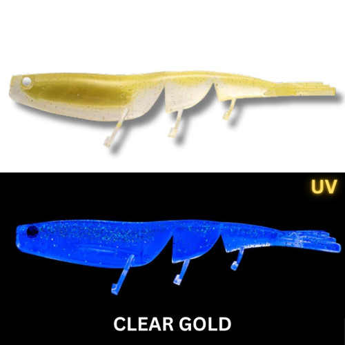 Daiwa Bait Junkie 5" Prawn Soft Plastic Lure Daiwa Bait Junkie 5" Prawn Soft Plastic Lure