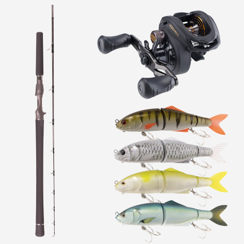 Penn Squall 300LP / Crucis Elite 7'0" 10-15kg Baitcast Combo