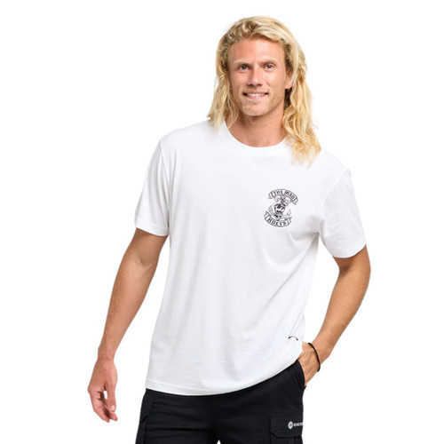 The Mad Hueys Sailor Anchor Short Sleeve Tee White The Mad Hueys Sailor Anchor Short Sleeve Tee White