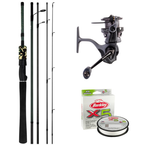 Abu Garcia Revo3 SX 30 / Daiwa Wilderness X 705MLFS 3-6kg Travel Combo