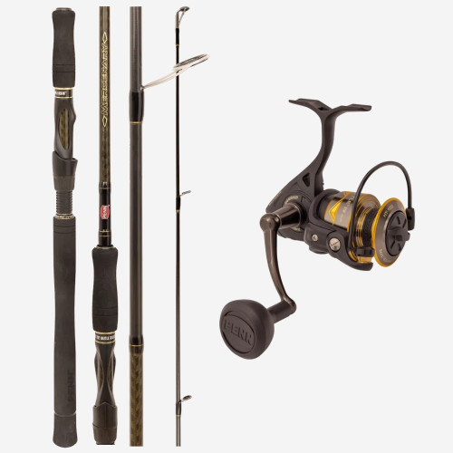 Penn Battle IV 2500 / Penn Mercenary 722L 2-4kg Spinning Combo