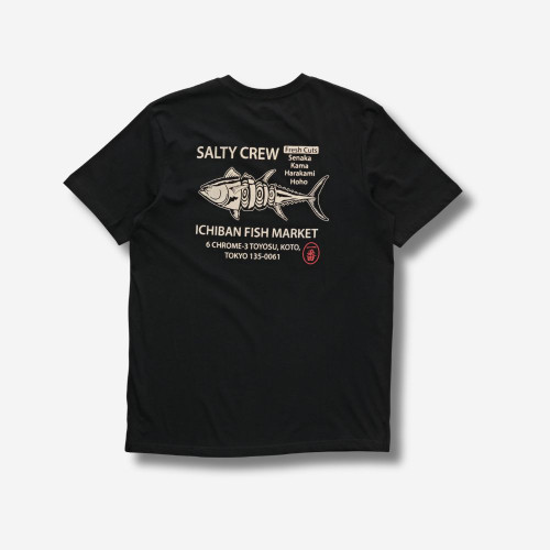 SALTY CREW Ichiban Premium SS Tee Shirt Black