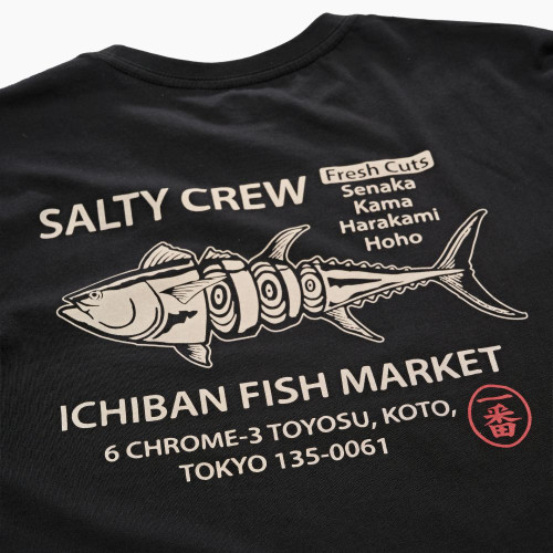 SALTY CREW Ichiban Premium SS Tee Shirt Black