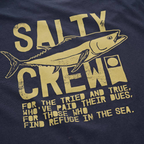 SALTY CREW Tried and True Premium SS Tee Shirt Navy