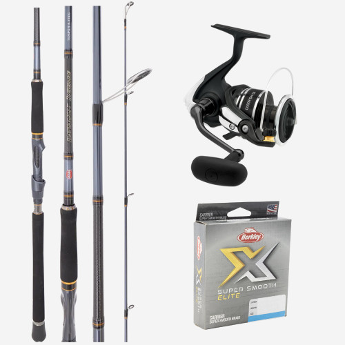 Daiwa BG MQ 8,000 / Penn Battalion Solid Offshore 8'0" PE8 Spinning