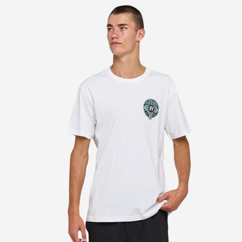 The Mad Hueys Surf Hueys | SS Tee - White