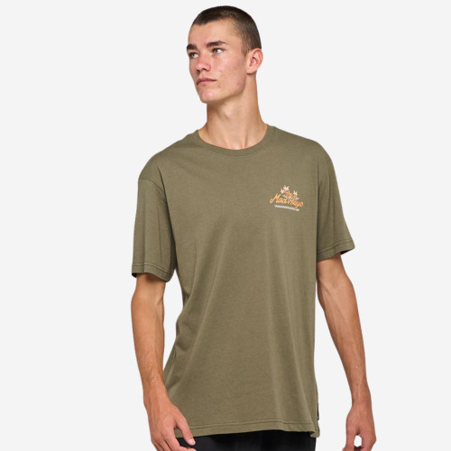 The Mad Hueys Rod Rage | SS Tee - Olive