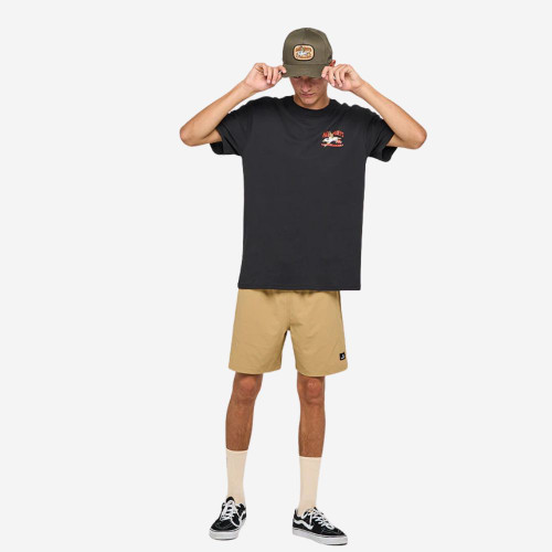 The Mad Hueys Cookedaburra Trio | SS Tee - Black