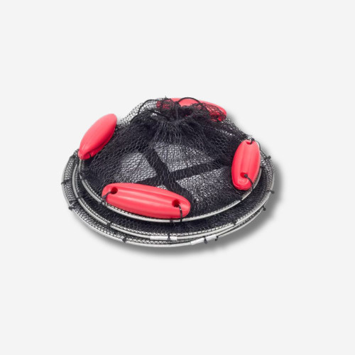 Hook'em Rubber Floating Keeper Net - 35 x 50cm