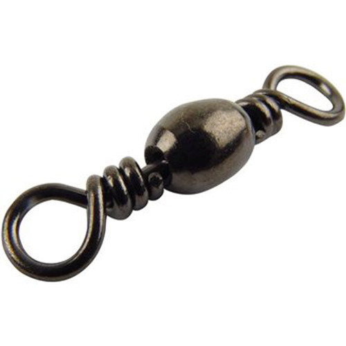 Mustad Black Barrel Swivel