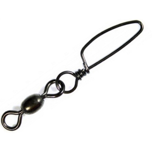 Mustad Black Crane Swivel CoastLock