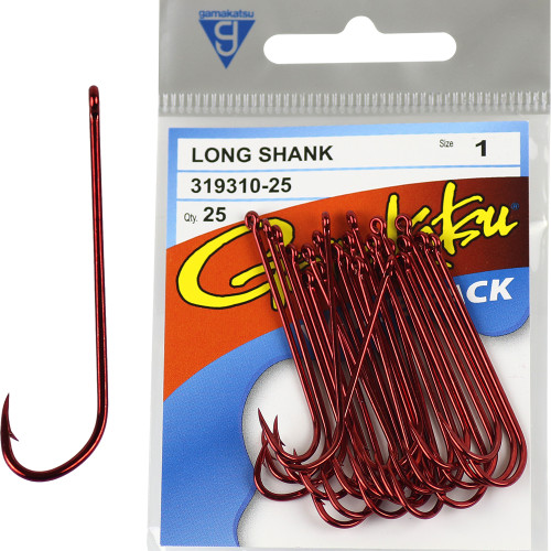 Gamakatsu Long Shank Hook 25 Pack