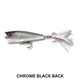 13 Fishing Poppy Mc Pop Face chrome black back