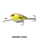 13 Fishing Gordito - 50mm brown craw