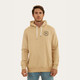 Ringers Western Signature Bull Mens Pullover Hoodie - Dark Sand / Espresso