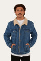 Ringers Western Milawa Mens Corduroy Jacket - Mid Wash Blue