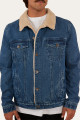 Ringers Western Milawa Mens Corduroy Jacket - Mid Wash Blue