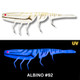 Daiwa Bait Junkie 7" Prawn Soft Plastic Lure