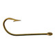 Mustad KIRBY Bronzed Hook 2X BOX 50 - 4190