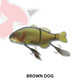 Chibitarel 130mm Swimbait - brown dog
