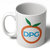 Peach Logo (11oz Ceramic Mug)