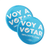 I Will Vote - Spanish (2.25" Mylar Button -- Pack Of Two!)