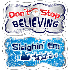 Christmas Signs | Traditional Part #3 | B-STOCK | Photo Booth Props | Prop Signs