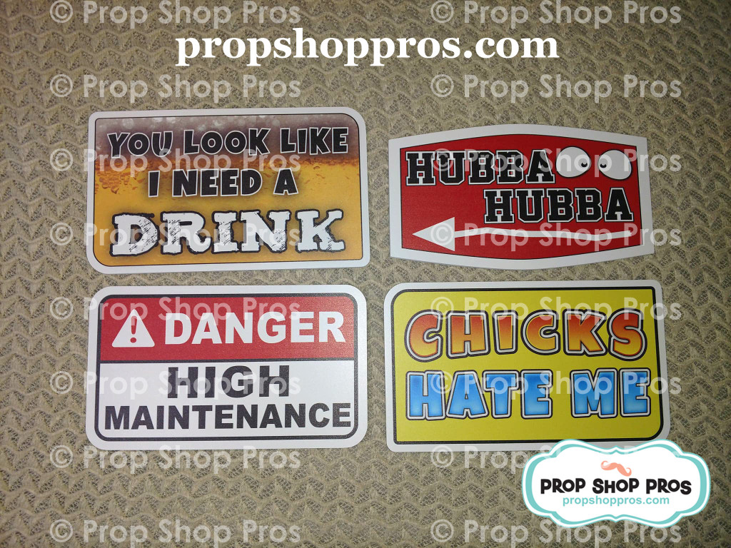 Party Signs | Anytime Party "10" | B-STOCK | Photo Booth Props | Prop Signs