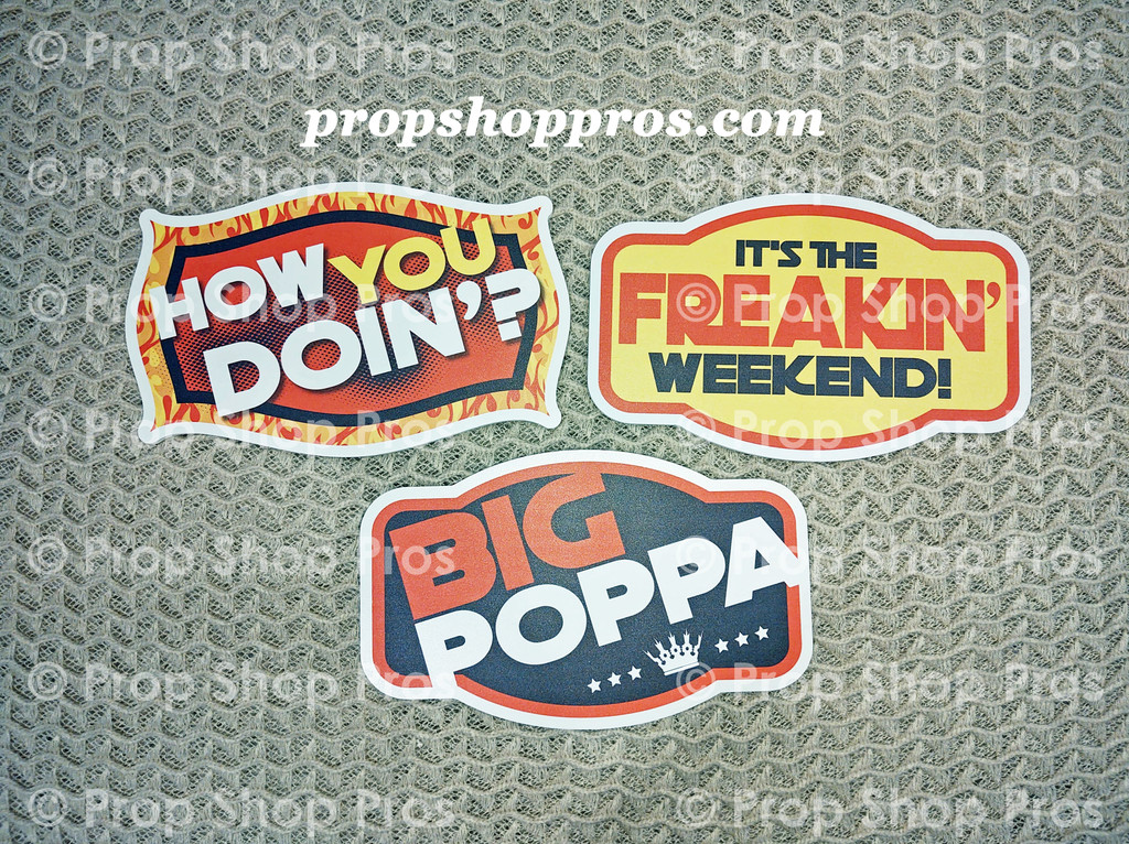 Party Signs | Anytime Party "12" | B-STOCK | Photo Booth Props | Prop Signs