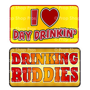 Party Signs | Anytime Party "13" | B-STOCK | Photo Booth Props | Prop Signs