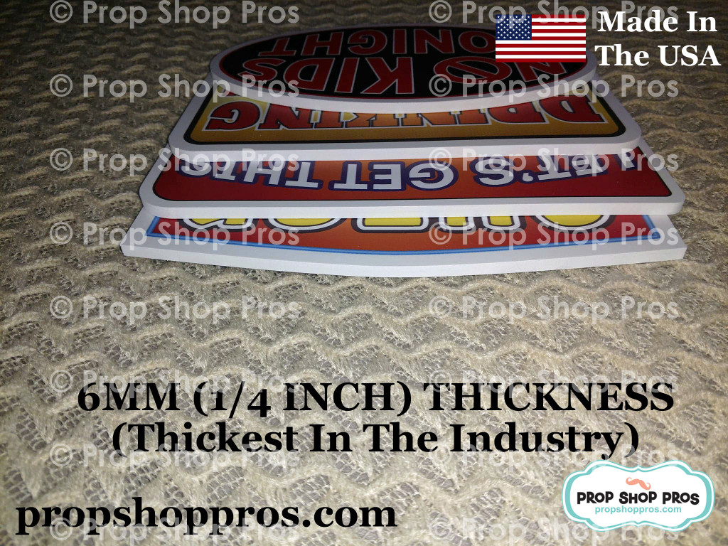 Party Signs | Anytime Party "13" | B-STOCK | Photo Booth Props | Prop Signs