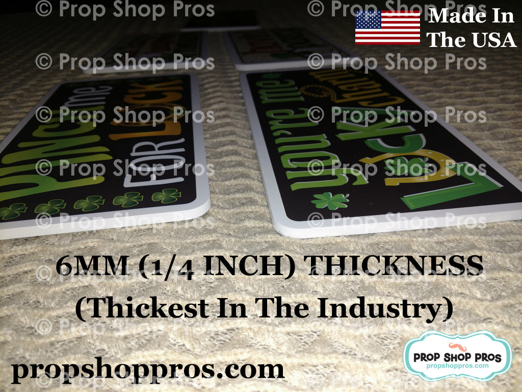 St. Patricks Day Signs | Photo Booth Props | Prop Signs 