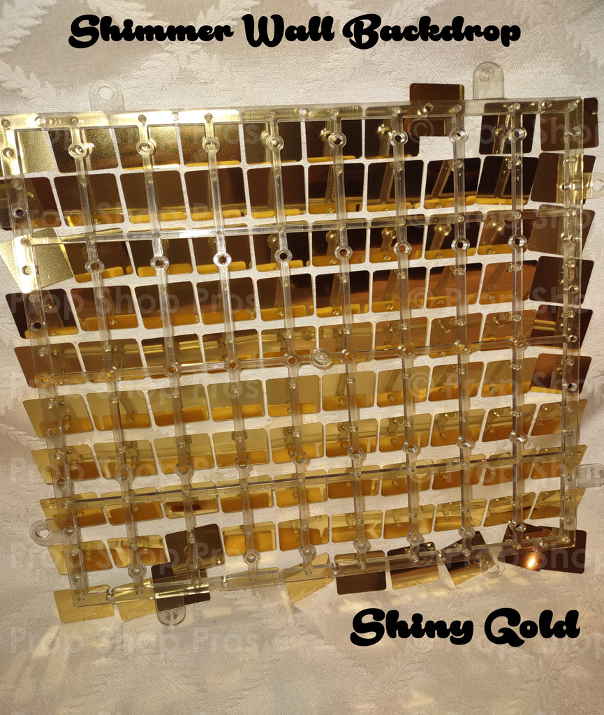 SHINY GOLD 8x8 SHIMMER WALL PHOTO BOOTH BACKDROP | PHOTO BOOTH BACKDROPS 