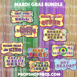 Prop Shop Pros Mardi Gras Photo Booth Props 