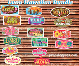 Luau-Hawaiian Signs | B-STOCK | Photo Booth Props | Prop Signs 