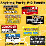 Prop Shop Pros Anytime Party Photo Booth Props 10 