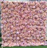 MULTI PASTEL COLORED FLOWER WALL | FLOWER WALL |MULTI PASTEL FLOWER WALL 