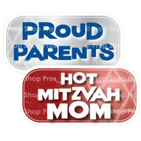 Prop Shop Pros Mitzvah Photo Booth Props Proud Parents & Hot Mitzvah Mom